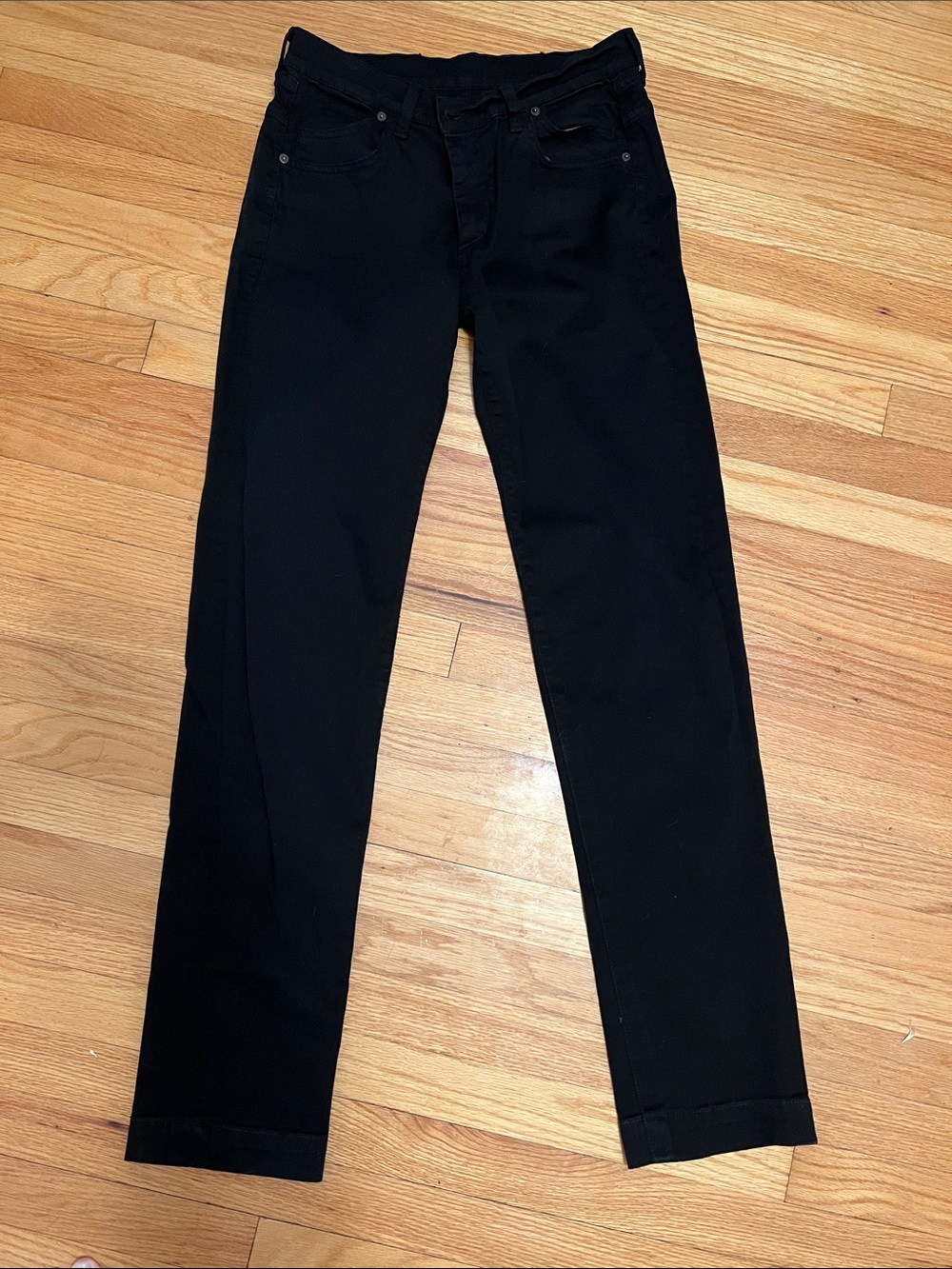 Citizens Of Humanity Slim Straight Jeans — Black